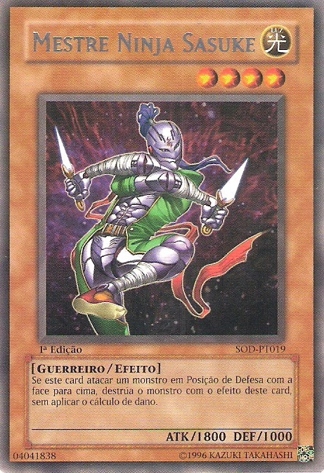 Card Errata:Ninja Grandmaster Sasuke | Yu-Gi-Oh! Wiki | Fandom
