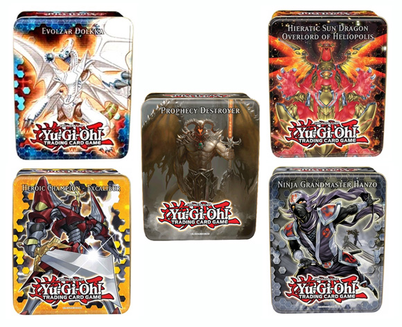 Yu Gi Oh 2012 Wave 1 Heroic Champion Excalibur Collector Tin for sale online 