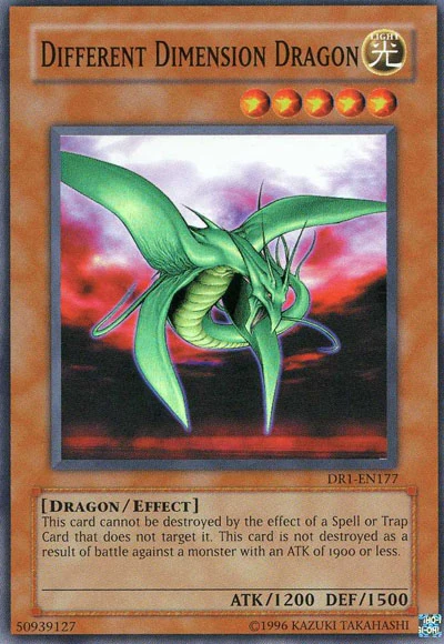 Card Errata:Different Dimension Dragon | Yu-Gi-Oh! Wiki | Fandom