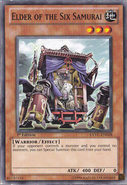 Card Gallery:Elder of the Six Samurai | Yu-Gi-Oh! Wiki | Fandom