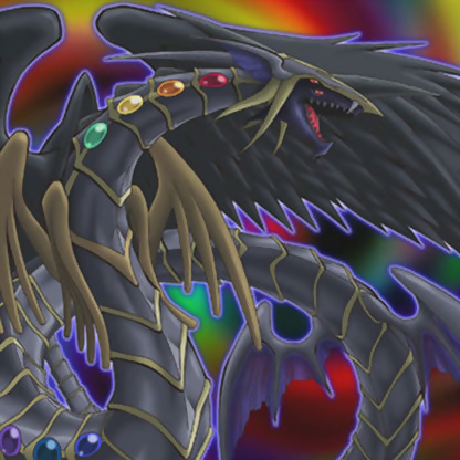 Rainbow Dark Dragon (Versão Anime) Anime, Desenho yu gi oh, Versão anime
