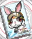 "Rescue Rabbit" sleeves (Code: らびっと０８１５)