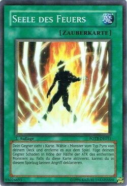 Amazon.com: Yu-Gi-Oh! - Soul of Fire (FOTB-EN031) - Force of