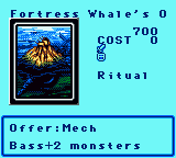 #700 "Fortress Whale's O"