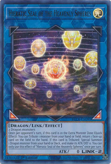 Hieratic Seal of the Heavenly Spheres, Yu-Gi-Oh! Wiki