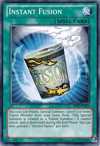 Card Errata:Instant Fusion | Yu-Gi-Oh! Wiki | Fandom