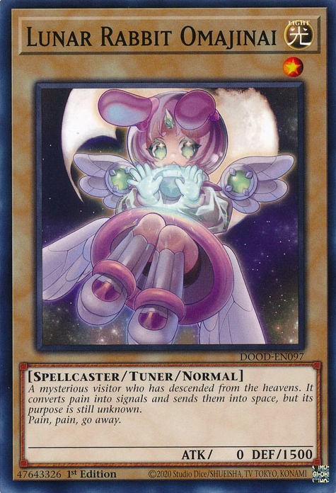 遊戯王　トーナメントパック　オマジナイウサギ トーナメントパック新規!「スペース・オマジナイ・ウサギ」カード紹介