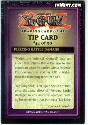 "Piercing Battle Damage" Tip Card