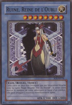 Card Gallery:Ruin, Queen of Oblivion | Yu-Gi-Oh! Wiki | Fandom Card Gallery:Ruin, Queen of Oblivion | Yu-Gi-Oh! Wiki | Fandom