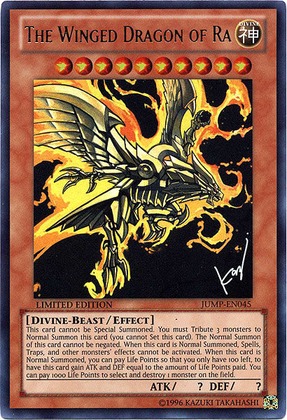 Card Errata:The Winged Dragon of Ra | Yu-Gi-Oh! Wiki | Fandom