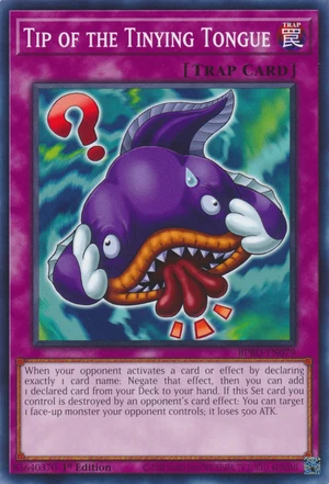 Tip of the Tinying Tongue | Yu-Gi-Oh! Wiki | Fandom Tip of the Tinying Tongue | Yu-Gi-Oh! Wiki | Fandom