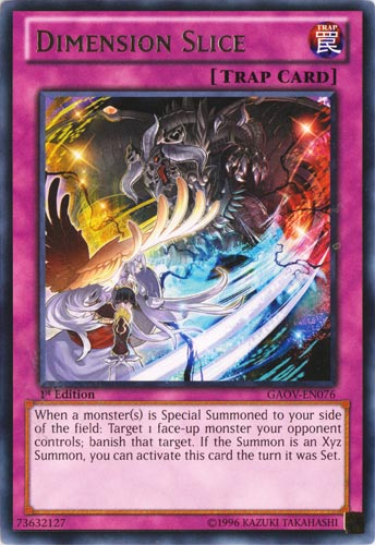 Card Errata:Dimension Slice | Yu-Gi-Oh! Wiki | Fandom