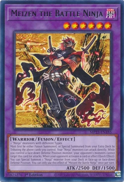 Card Gallery:Meizen the Battle Ninja | Yu-Gi-Oh! Wiki | Fandom