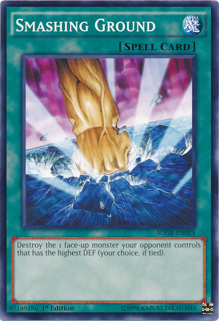 Card Errata:Smashing Ground | Yu-Gi-Oh! Wiki | Fandom