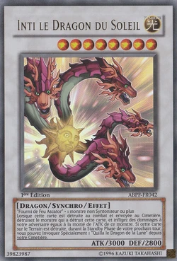 Card Gallery:Sun Dragon Inti | Yu-Gi-Oh! Wiki | Fandom