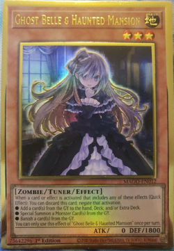 PSA 10 Yugioh Ghost Belle & Haunted Mansion 20CP-JPS09 20th