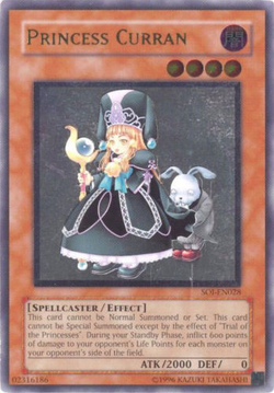 遊戯王OCG デュエルモンスターズ PRINCESS CURRAN Card Gallery:Princess Curran | Yu-Gi-Oh! Wiki | Fandom