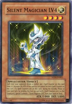 遊戯王 サイレント・マジシャン LV4 NTR-JP001 未開封 サイレントマジシャンLV4【ウルトラ】{NTR-JP001}《モンスター》