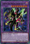 An example of the Series 10 layout on Fusion Monster Cards. This is "Supreme King Dragon Starving Venom", from Code of the Duelist.