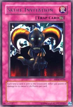 その他 Invitation Card Gallery:Skull Invitation | Yu-Gi-Oh! Wiki | Fandom