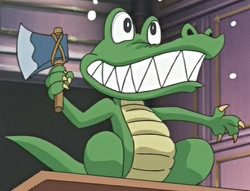 Cyber-Tech Alligator (anime) - Yugipedia - Yu-Gi-Oh! wiki