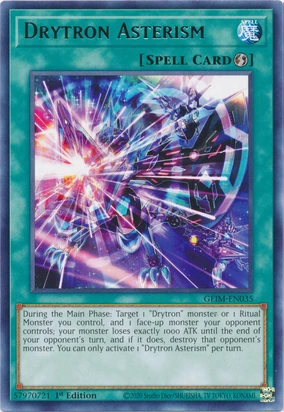 DRYTRON DECK 21  Eltanin, Rastaban, Eclipse, Thuban, Meteor, Zeta Asterism   Yu-Gi-Oh! TCG Near Mint Yugioh Drytron Deck