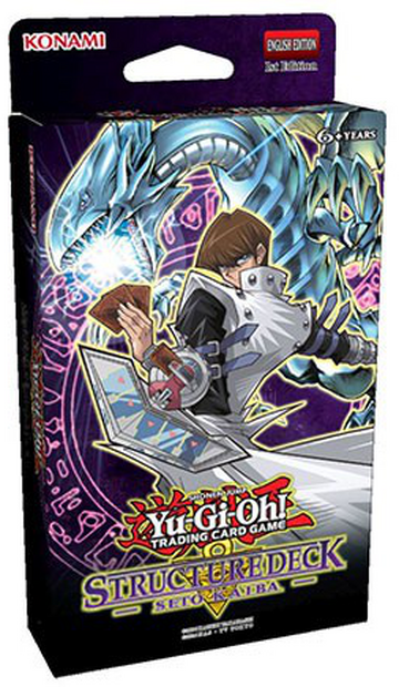 PORTUGUESE Yugioh Yugi Theme Deck With Blue-eyes White Dragon LOOSE Card Game