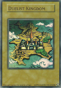 An example of the Series 9 layout on non-game cards. This is "Duelist Kingdom", from Yugi's Legendary Decks.