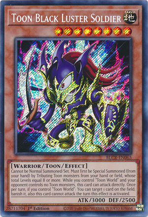 Toon Black Luster Soldier - TOCH-EN001 - Ultra Rare - Duelshop