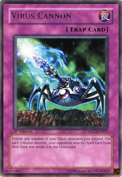 Card Gallery:Virus Cannon | Yu-Gi-Oh! Wiki | Fandom