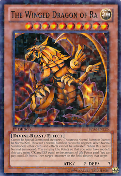 Yugioh Egyptian Gods + Sacred Beasts Prismatic Secret Rare 6 God Card Set