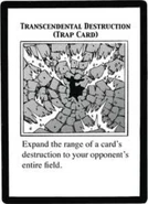 Transcendental Destruction