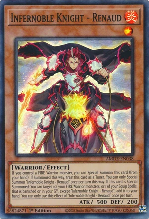 Infernoble Knight - Renaud | Yu-Gi-Oh! Wiki | Fandom