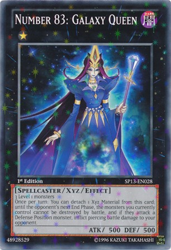 Card Gallery:Number 83: Galaxy Queen | Yu-Gi-Oh! Wiki | Fandom