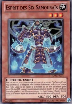 聖職者 Asceticism of the Six Samurai - Spirit Warriors - YuGiOh