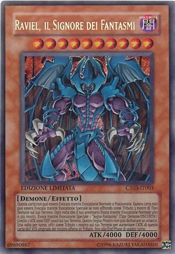 raviel yugioh card Raviel Lord of Phantasm LC02 Ultra Rare - limited ed main image 0