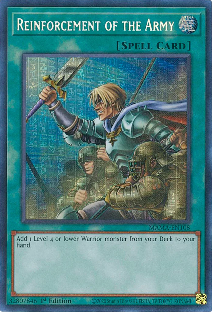 Reinforcement of the Army YuGiOh! Wiki Fandom