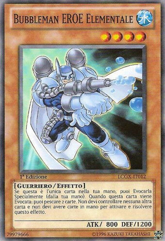 E HERO バブルマン E HERO Elemental HERO Bubbl Elemental HERO Bubbleman | Yu-Gi-Oh! Wiki | Fandom