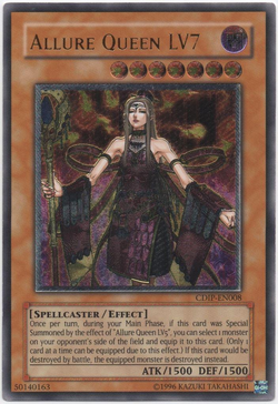 Yu-Gi-Oh! Allure Queen LV7 - CDIP-EN008 - Ultimate Rare 1st Edition NM