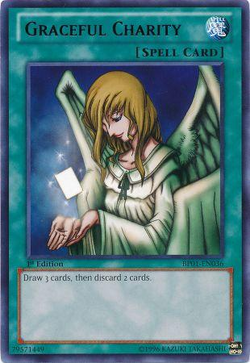 天使の施し　1ED 遊戯王OCG Graceful Charity Graceful Charity (Rush Duel) - Yugipedia