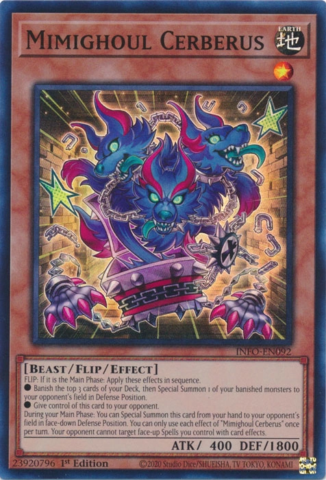 Mimighoul Cerberus | Yu-Gi-Oh! Wiki | Fandom