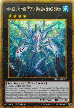 Card Gallery:Number 37: Hope Woven Dragon Spider Shark | Yu-Gi-Oh 