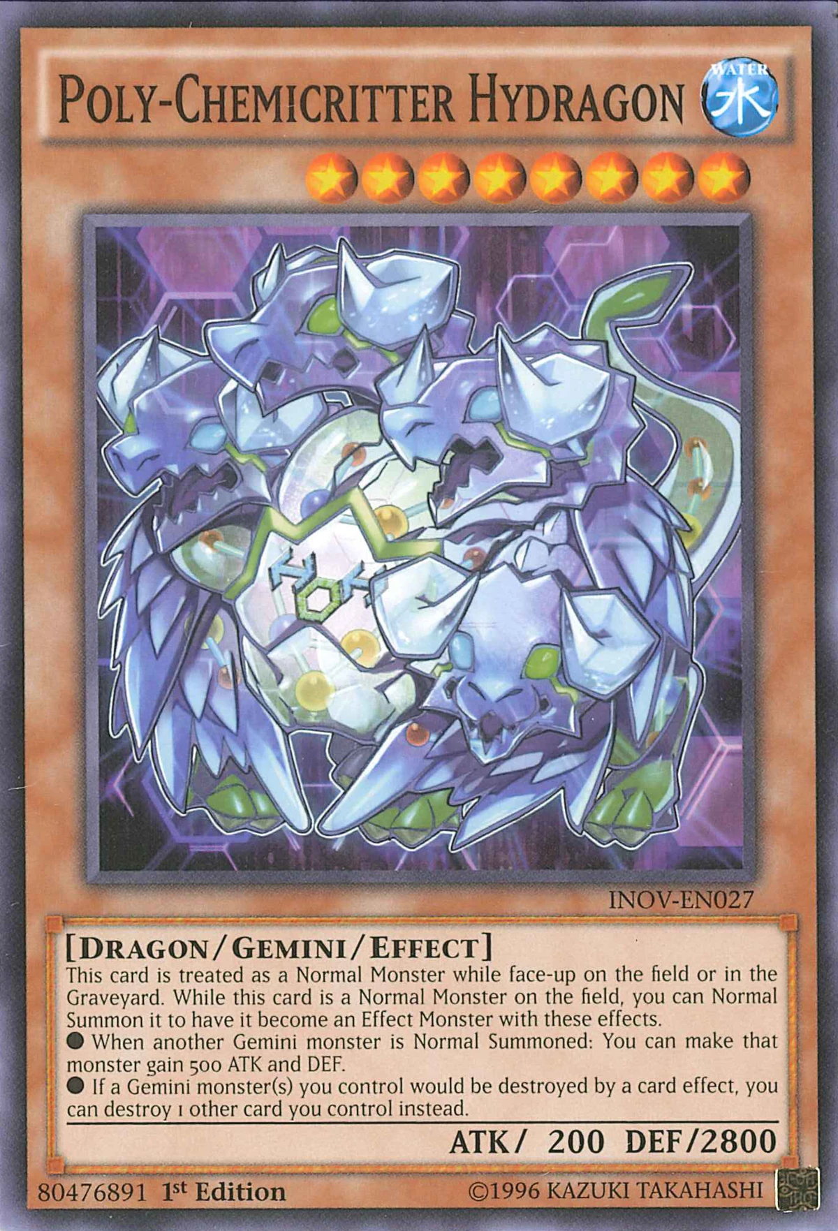 Poly-Chemicritter Hydragon | Yu-Gi-Oh! Wiki | Fandom