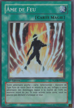 Amazon.com: Yu-Gi-Oh! - Soul of Fire (FOTB-EN031) - Force of