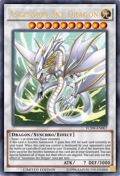 Card Gallery:Ascension Sky Dragon | Yu-Gi-Oh! Wiki | Fandom