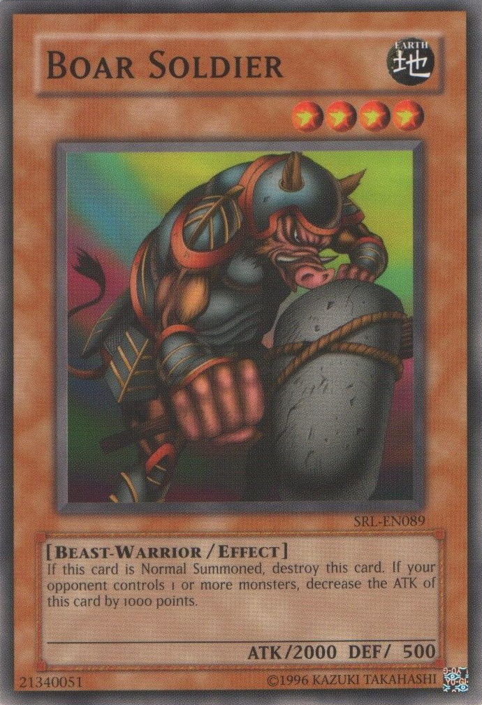 Boar Soldier | Yu-Gi-Oh! Wiki | Fandom