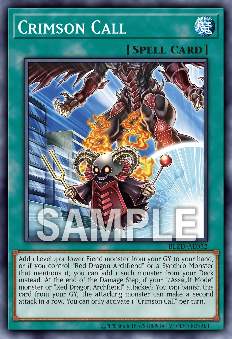 Crimson Call | Yu-Gi-Oh! Wiki | Fandom