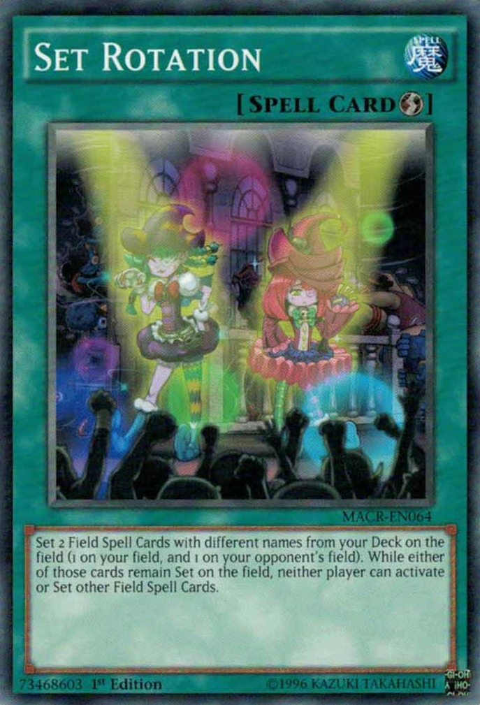 Rotation set. Rotation set