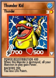 Card Gallery:Thunder Kid | Yu-Gi-Oh! Wiki | Fandom
