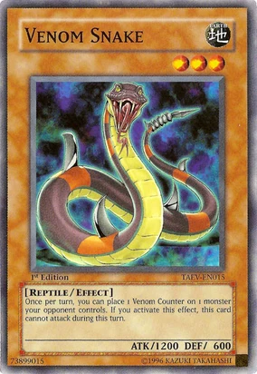 Venom Snake | Yu-Gi-Oh! Wiki | Fandom
